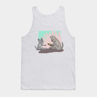 cat kids Tank Top